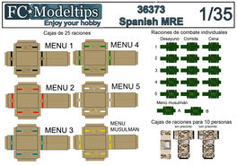 36373 Spanish MRE, 1/35 scale