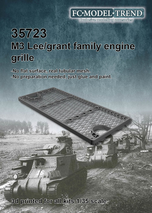 35723 M3 Lee/Grant, rejilla. Escala 1/35