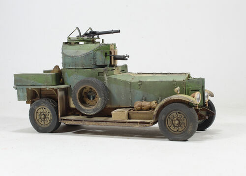 35680 Rolls Royce Mk1 1920 ruedas desérticas con peso, escala 1/35