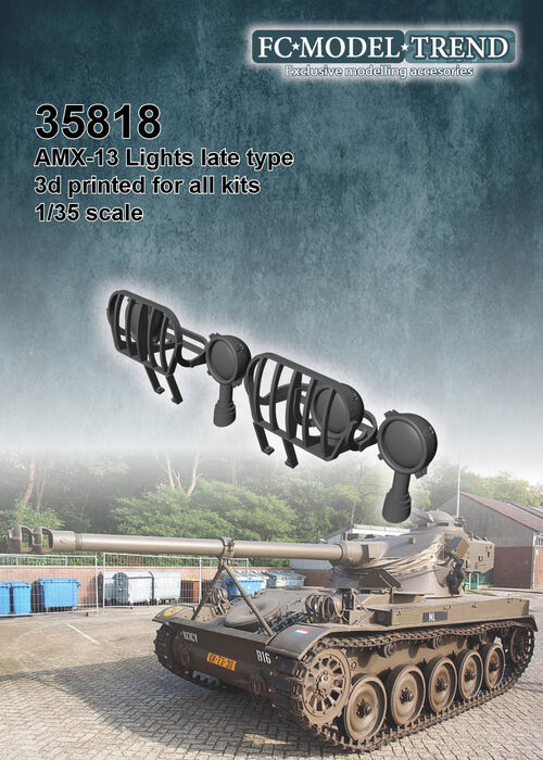 35818 AMX-13 luces, modelos tardíos, escala 1/35