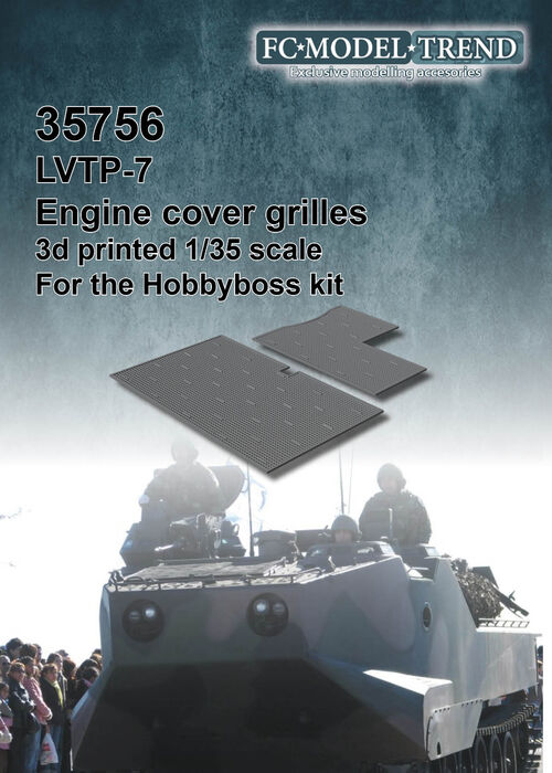 35756 LVTP-7 rejillas, escala 1/35
