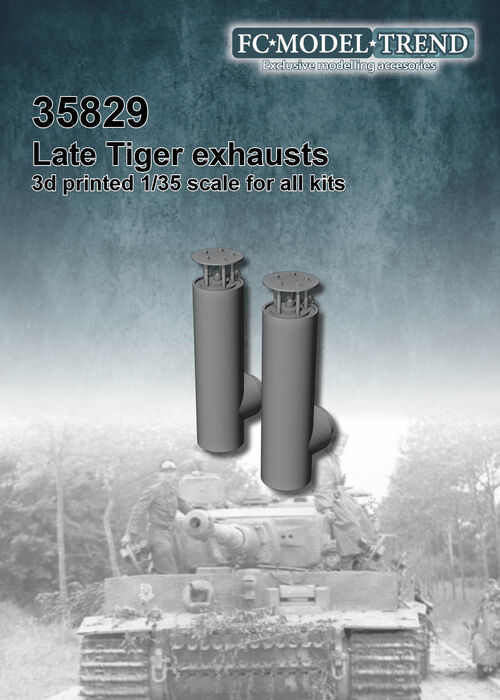 35829 Escapes Tiger, modelo tardío, escala 1/35