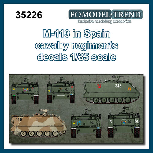 35226 M113  en los regimientos de caballería de España
