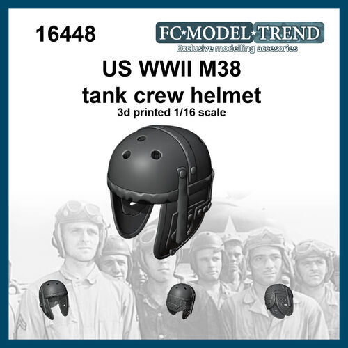 16448 Casco tripulación de tanque M38, escala 1/16