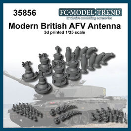 35856 Antenas AFV británicos modernos, escala 1/35