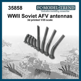 35858 Antenas AFV soviéticos WWII, escala 1/35.