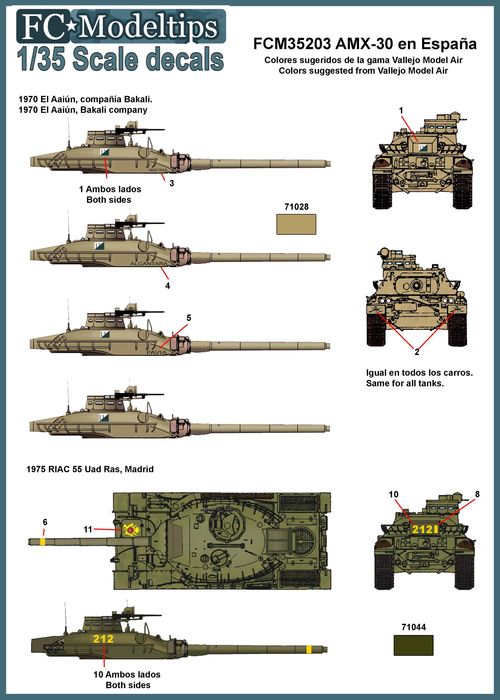 AMX- 30 en España