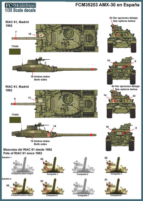 AMX- 30 en España