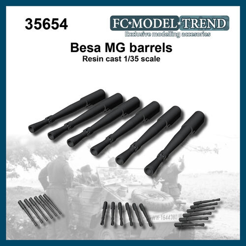 35654 Cañones de Besa MG. Escala 1/35.