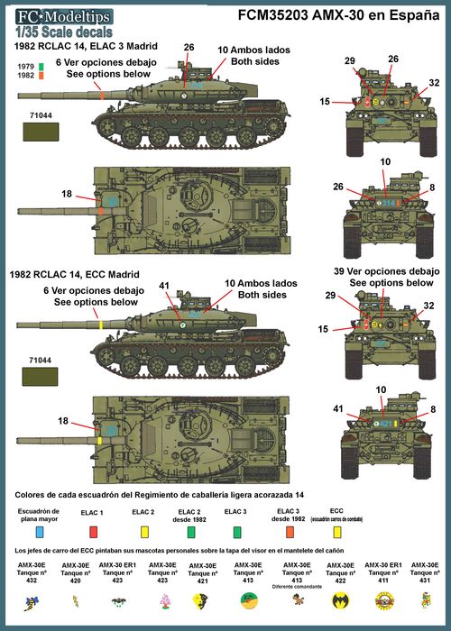 AMX- 30 en España
