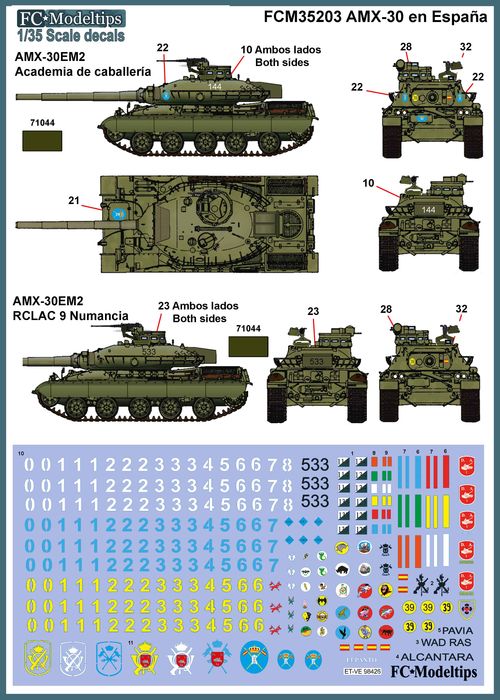 AMX- 30 en España