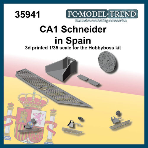35941 Schneider CA-1 en España, escala 1/35.