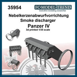 35954 nebelkerzenabwurfvorrichtung lanza humos Panzer IV, escala 1/35