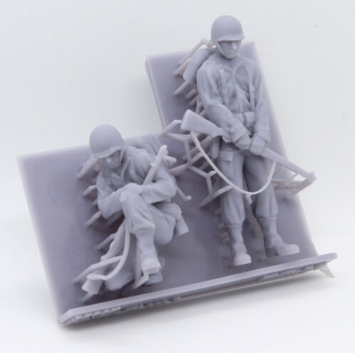 35907 Soldados USA rezando, set 2, escala 1/35.