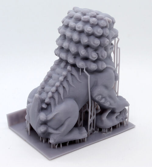 35666 Estatua "Shishi" tradicional china, escala 1/35.