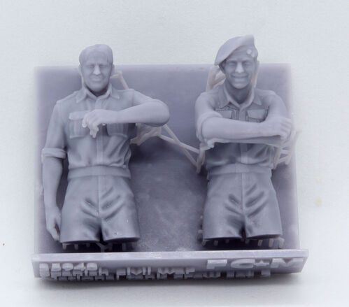 35948 Tripulación de carro nacional, guerra civil española, set 2, escala 1/35.