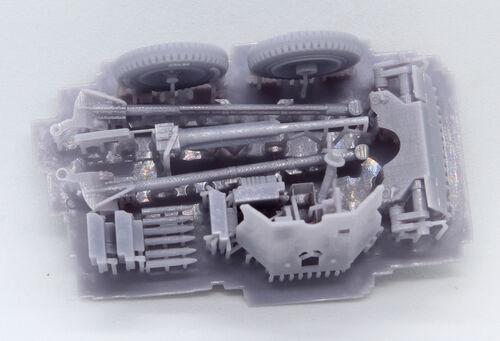 48444 Pak 36 cañón de 37mm alemán, escala 1/48.