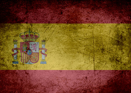35364 Base auto adhesiva grunge España 19x13cm