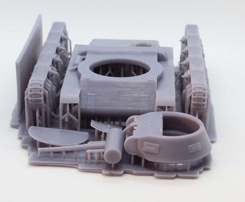 48439 Tanque Verdeja, 2º prototipo, escala 1/48.