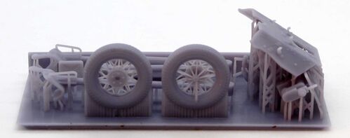 48455 53K cañón soviético de 45mm. Escala 1/48. Impreso en 3d.