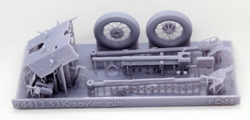 24413 53K cañón soviético de 45mm. escala 1/24.