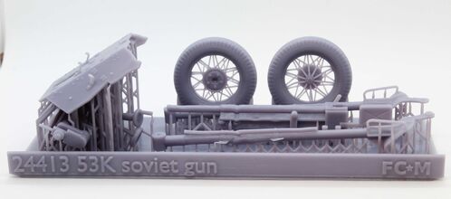 24413 53K cañón soviético de 45mm. escala 1/24.