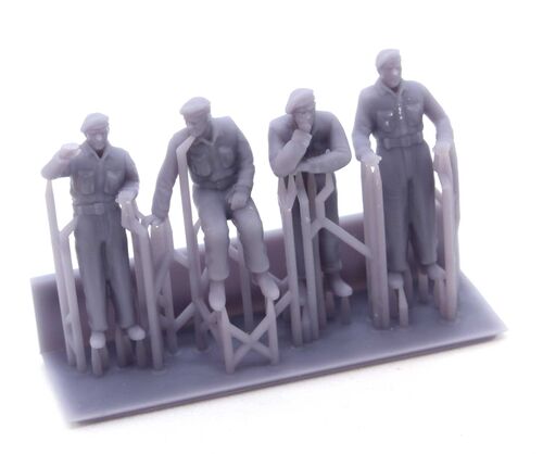 72448 Tripulación de carro de combate España años 40, escala 1/72.