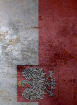 35382 Base Grunge auto adhesiva Polonia 19x13cm
