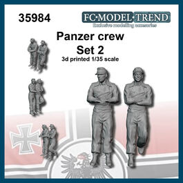 35984 Tripulación panzer, set 2, escala 1/35.