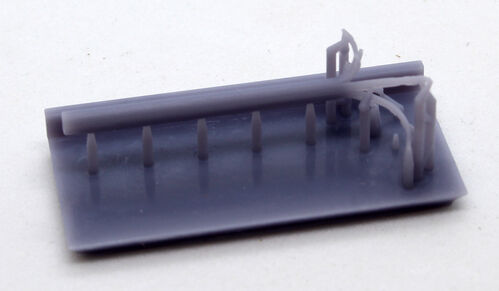 72455 T34/85 cañón reventado. Escala 1/72.