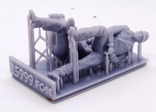 35999 Tripulación de tanque alemán 1943 Set 2. Escala 1/35.
