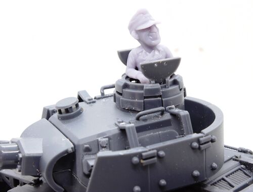 80023 Tripulación Panzer III, toon.