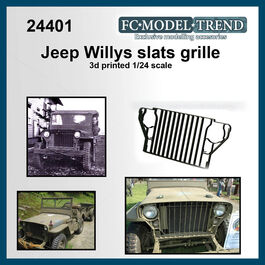 24401 Rejilla de barras para el Jeep Willys, escala 1/24