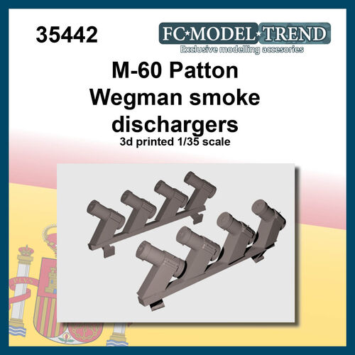 35442 Lanzadores de fumígenos para M60 escala 1/35