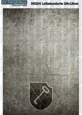 36324 Base impresa autoadhesiva Leibstandarte 26x18cm