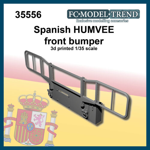 35556  Paragolpes HUMMER marina española, escala 1/35