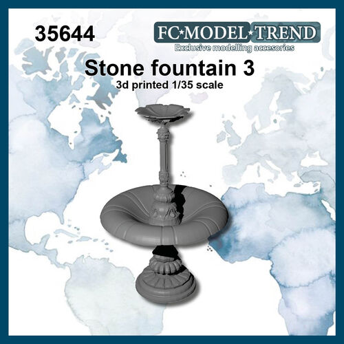 35644 Fuente de piedra 3, escala 1/35.