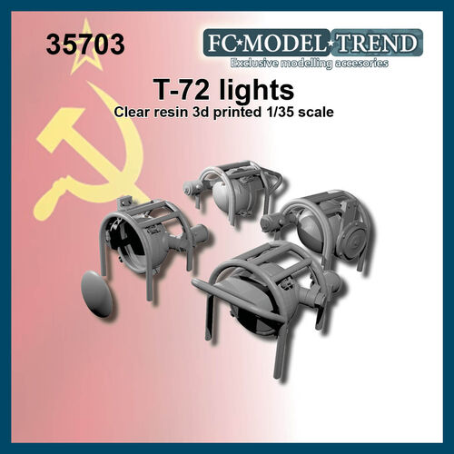 35703 Luces T-72, escala 1/35