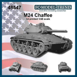 48547B M24 Chaffee, escala 1/48.