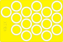 OXT164 M50A masks for wheels painting, 1/35 scale.