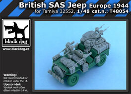 OBDT48054 SAS jeep Europe, 1/48.