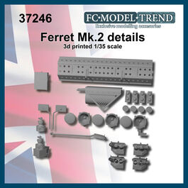 37246 Ferret accesorios, escala 1/35.