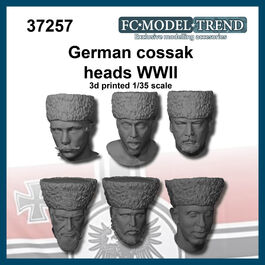 37257 Cabezas cosacos alemanes WWII, escala 1/35.