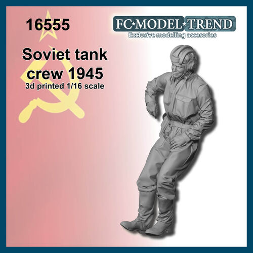16555 Tripulante de tanque soviético 1945 escala 1/16.