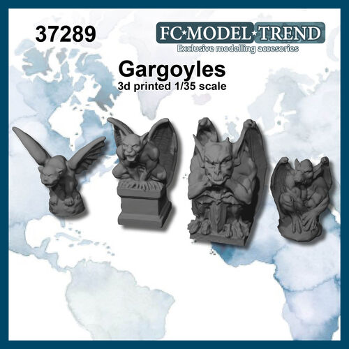 37289 Gárgolas, escala 1/35.