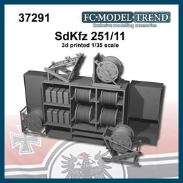 37291 SdKfz 251/11, conversión, escala 1/35.