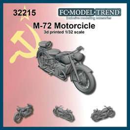 32215 M-72 motocicleta soviética WWII, escala 1/32.