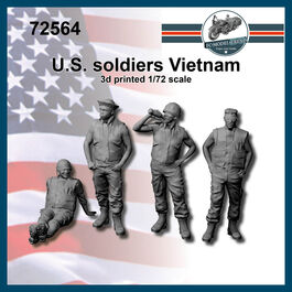 72564 Soldados USA Vietnam, escala 1/72.