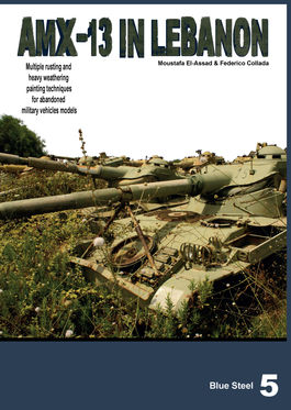 10004 Blue steel 5 AMX-13 abandoned in Lebanon