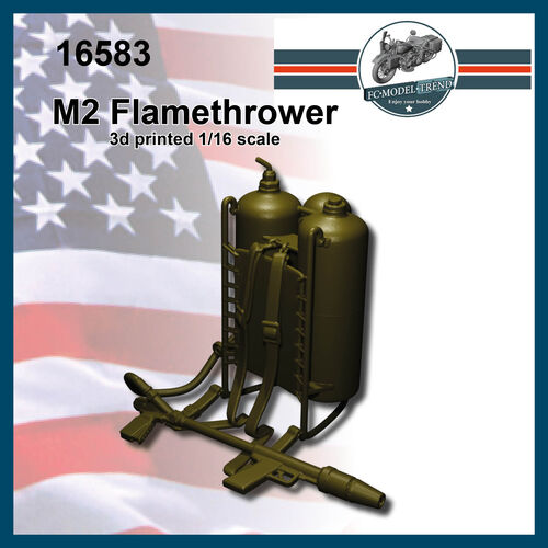 16583 Lanzallamas USA M2, escala 1/16.